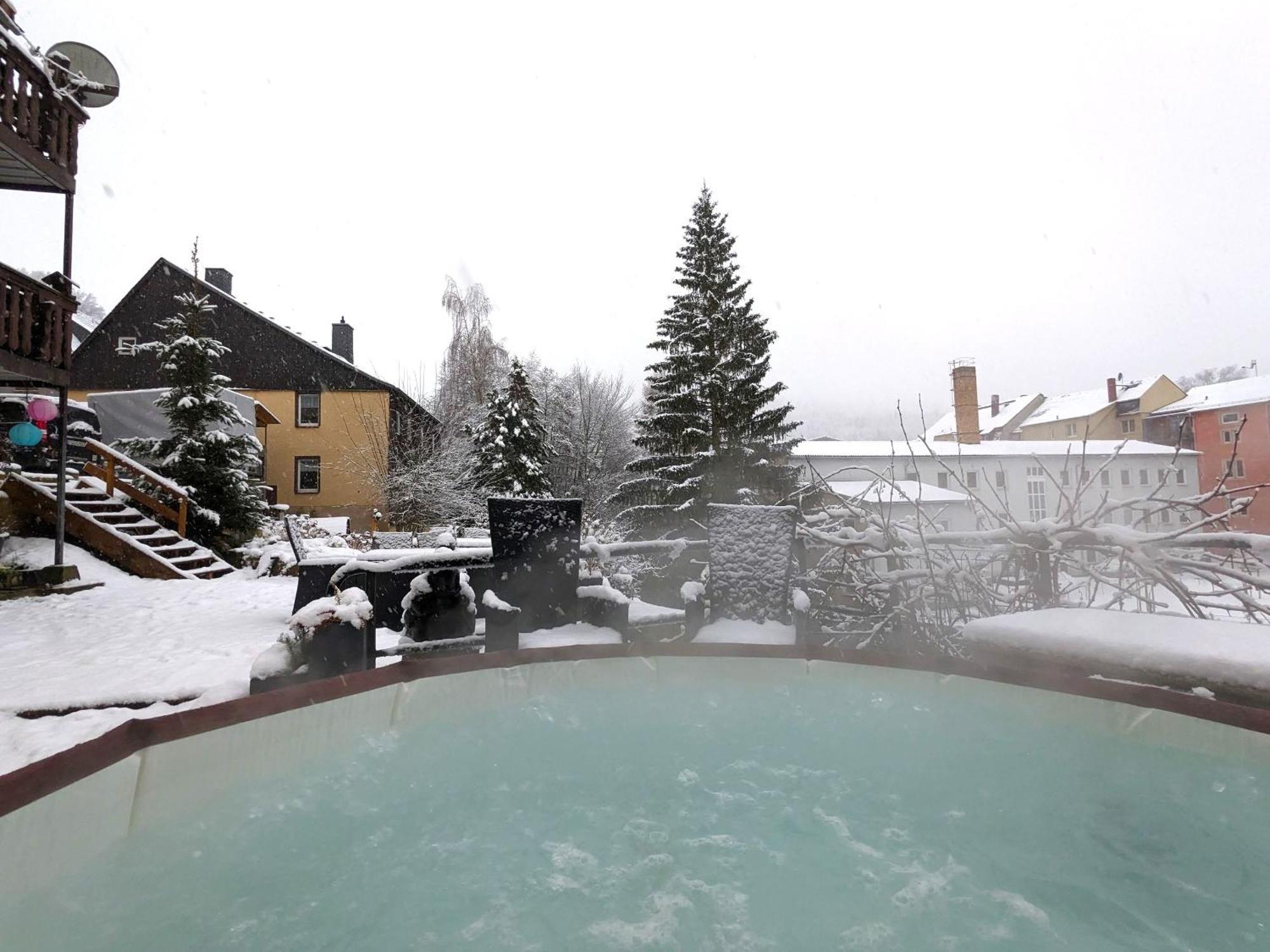Ut - Urlaubsmagie - Urlaubstraum Mit Whirlpool, Pool & Sauna Sebnitz Exterior foto